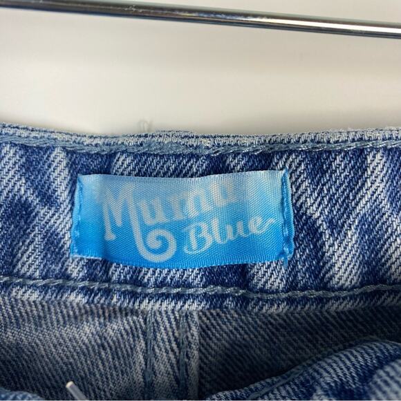 Show Me Your Mumu Athens High Waisted Womens Denim Shorts Size 26 - Picture 5 of 11